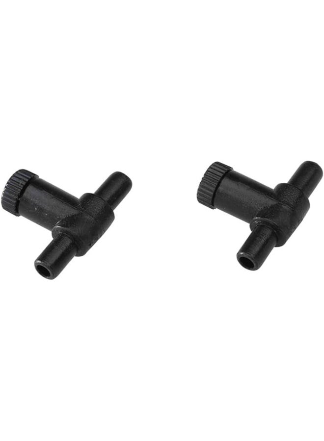 ebi Aquarium Air-Tube 2-Way Plastic Valve 4/6mm