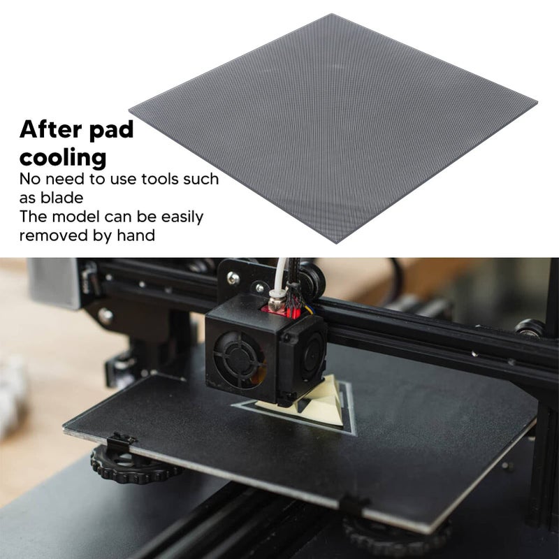 Strong Adhesion 3D Printer Build Sheet Stable Heat for Anet E12 E16 Print Bed - Image 3