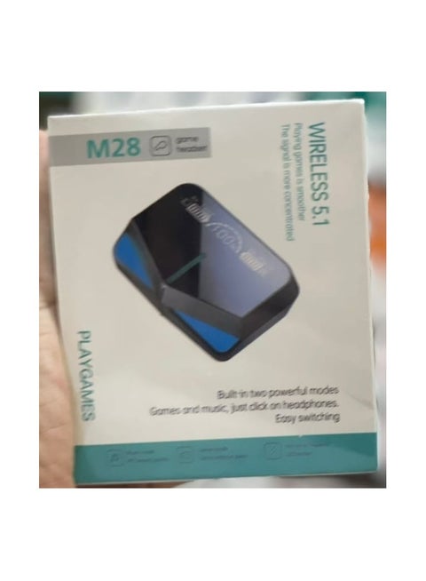 W&O The M28 earphone is a wireless Bluetooth headphone