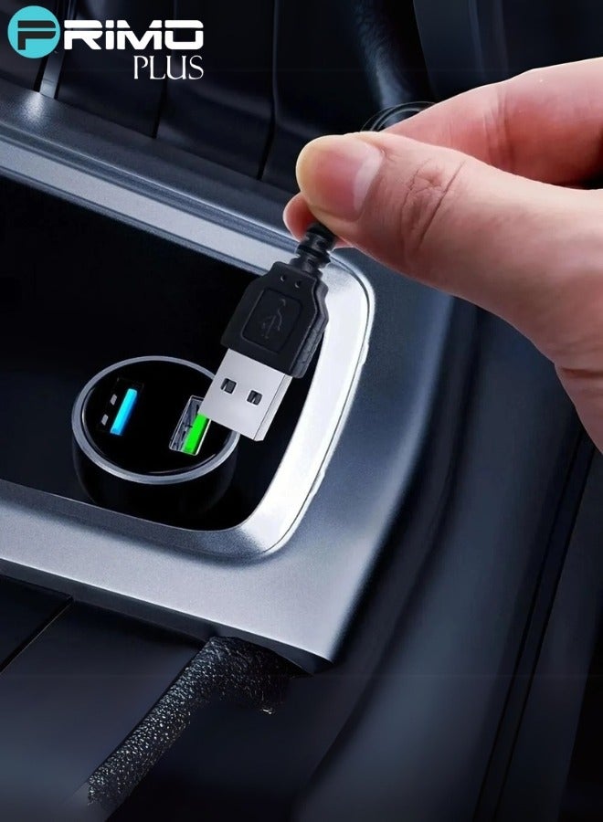 بريمو بلس حبل إضاءة نيون لتزيين السيارة من الداخل على شكل خطوط مضيئة - بطول 3 أمتار - Image 3