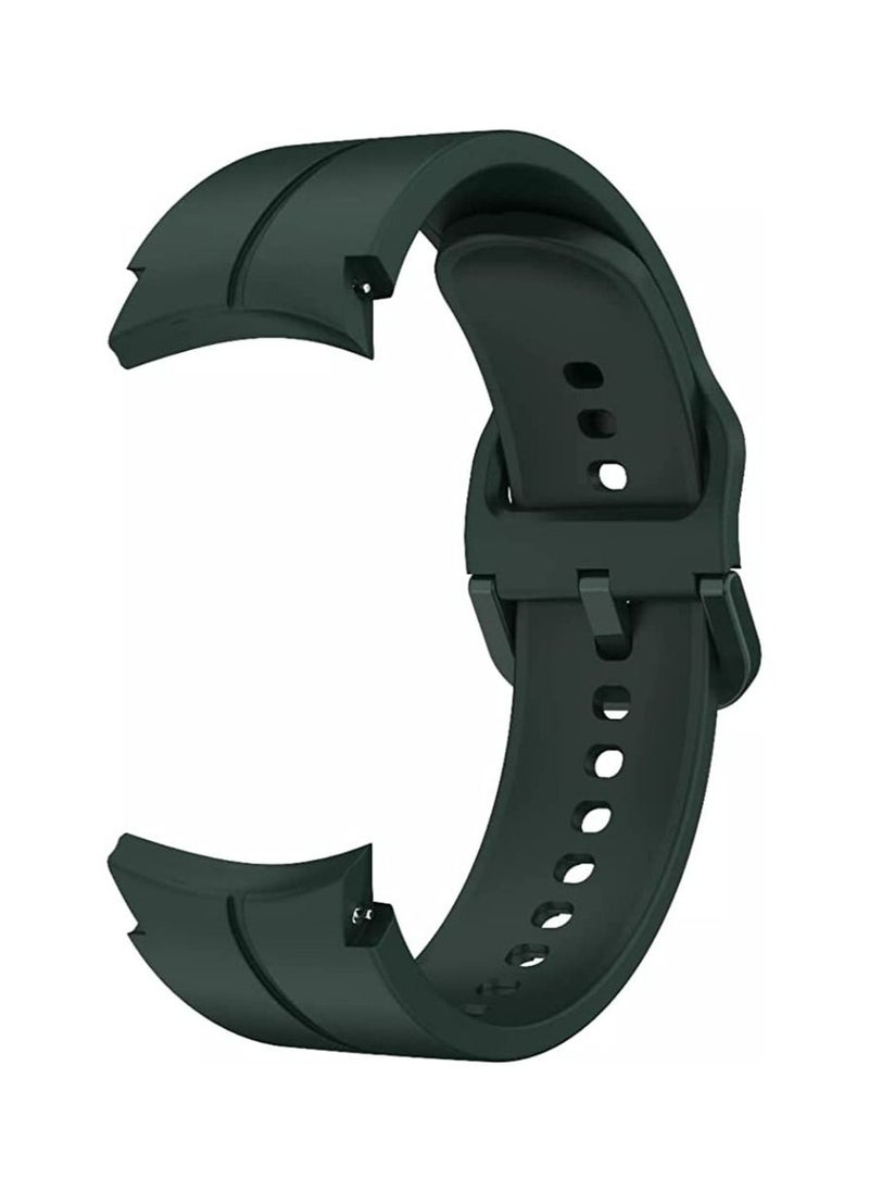 Generic Silicone Replacement Band Compatible with Samsung Galaxy Watch 5 Pro 45mm | 5 o'clock 44mm 40mm | Galaxy Watch 4, special strap, no gap  - Image 2