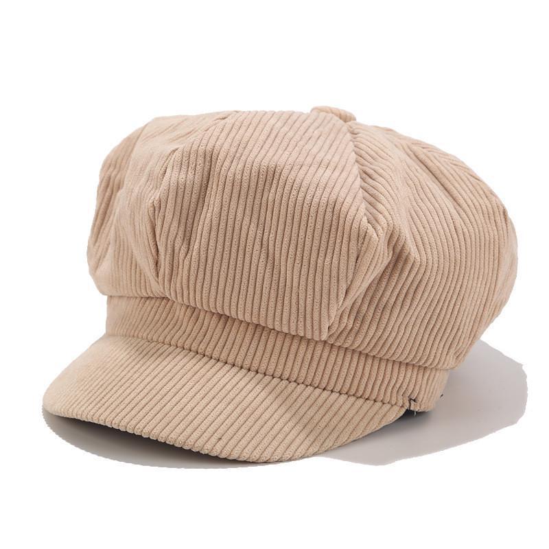 Women's Beret Hat - Classic Cotton Beret Cap for Autumn and Winter - Image 3