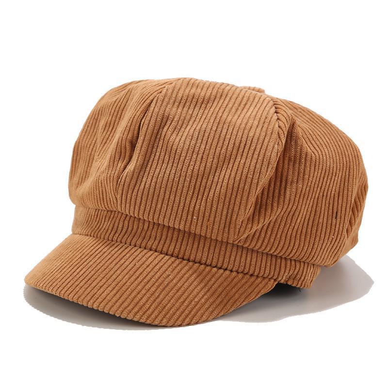 Women's Beret Hat - Classic Cotton Beret Cap for Autumn and Winter - Image 4