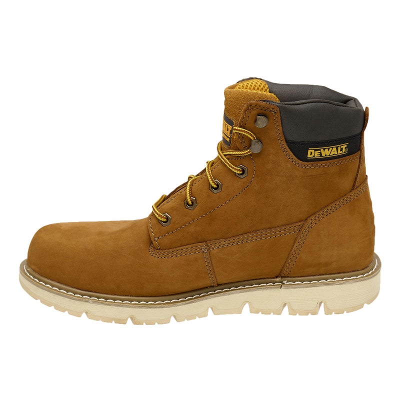 DEWALT Flex ST Leather, Durable, FLEX Outsole, Steel Toe, Safety Work Boot For Men, Sundance, 9.5 - Image 4