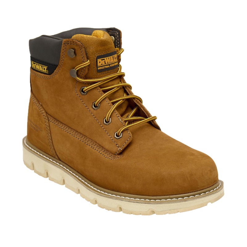 DEWALT Flex ST Leather, Durable, FLEX Outsole, Steel Toe, Safety Work Boot For Men, Sundance, 9.5 - Image 1