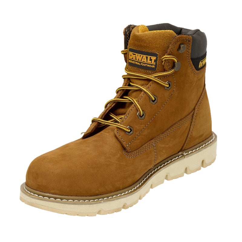 DEWALT Flex ST Leather, Durable, FLEX Outsole, Steel Toe, Safety Work Boot For Men, Sundance, 9.5 - Image 5