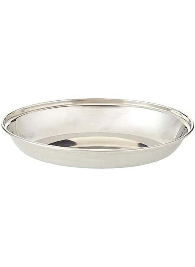 Oval Stainless Steel Deep Serving Plate Silver 20 Cm Odp002 Soup Plate Salad Plate Dessert Plate - pzsku/Z551954856C5AE3248557Z/45/_/1718350093/0406e676-40bc-4175-b591-305496a39ced