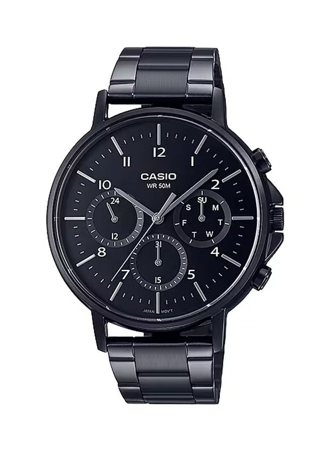 CASIO Stainless Steel Chronograph Watch MTP-E321B-1AVDF - Image 1