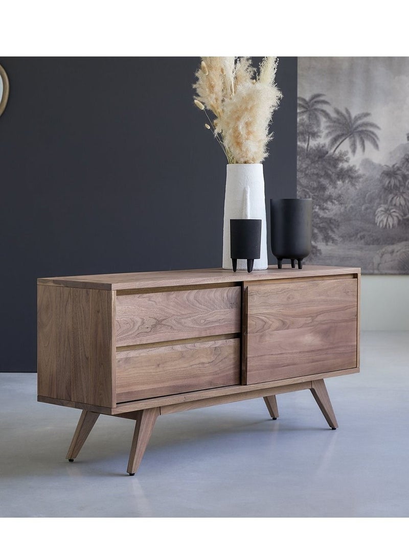 Home gallery Natural wood TV Unit 120X60X30