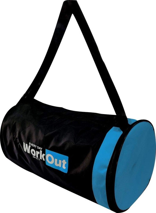 Jupiter Work Out - Blue - Gym Bag with Shoe Compartment - Carry Bag - Polyester - Image 2