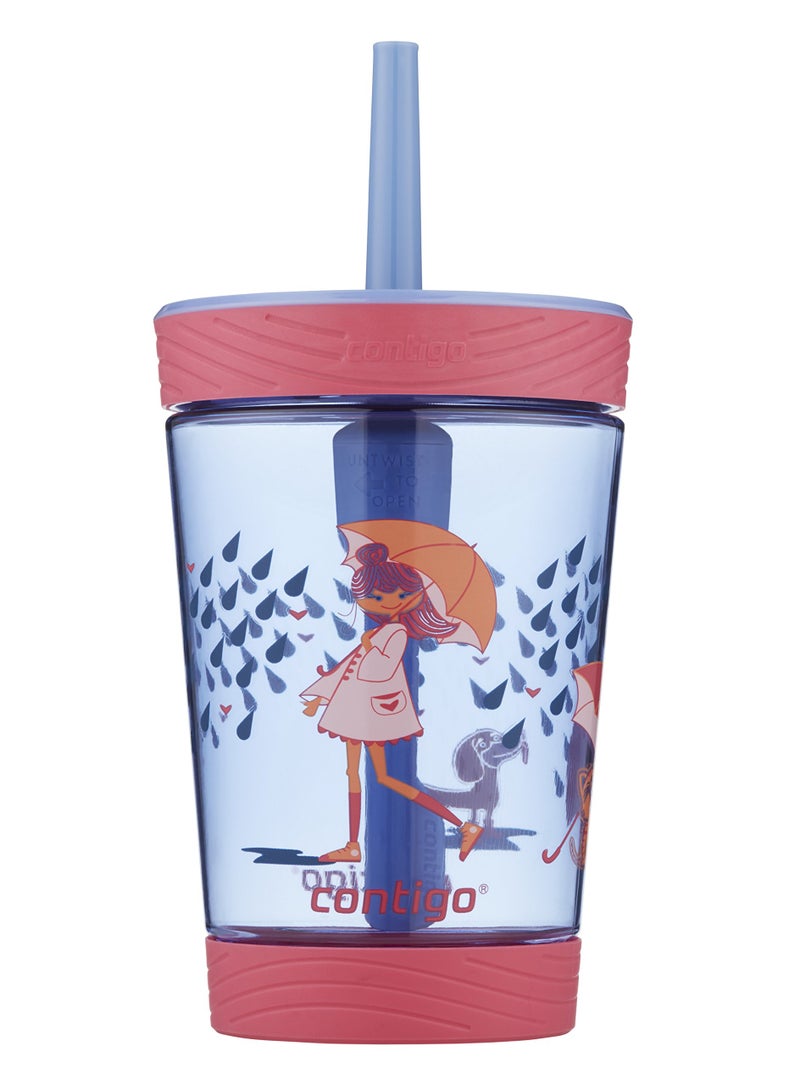 Contigo Kids Spill-Proof 14oz Tumbler with Straw and BPA Free Plastic - Image 1