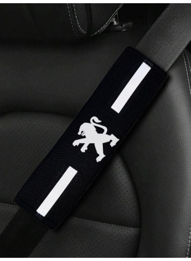 Generic Radar reflectoTwo-piece seat belt protector, seat belt protection, suitable for cars,PEUGETO - Image 2