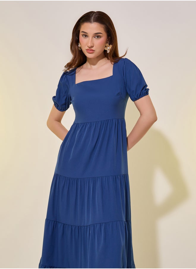 Take Two Tiered Embroidered Dress  - Image 3
