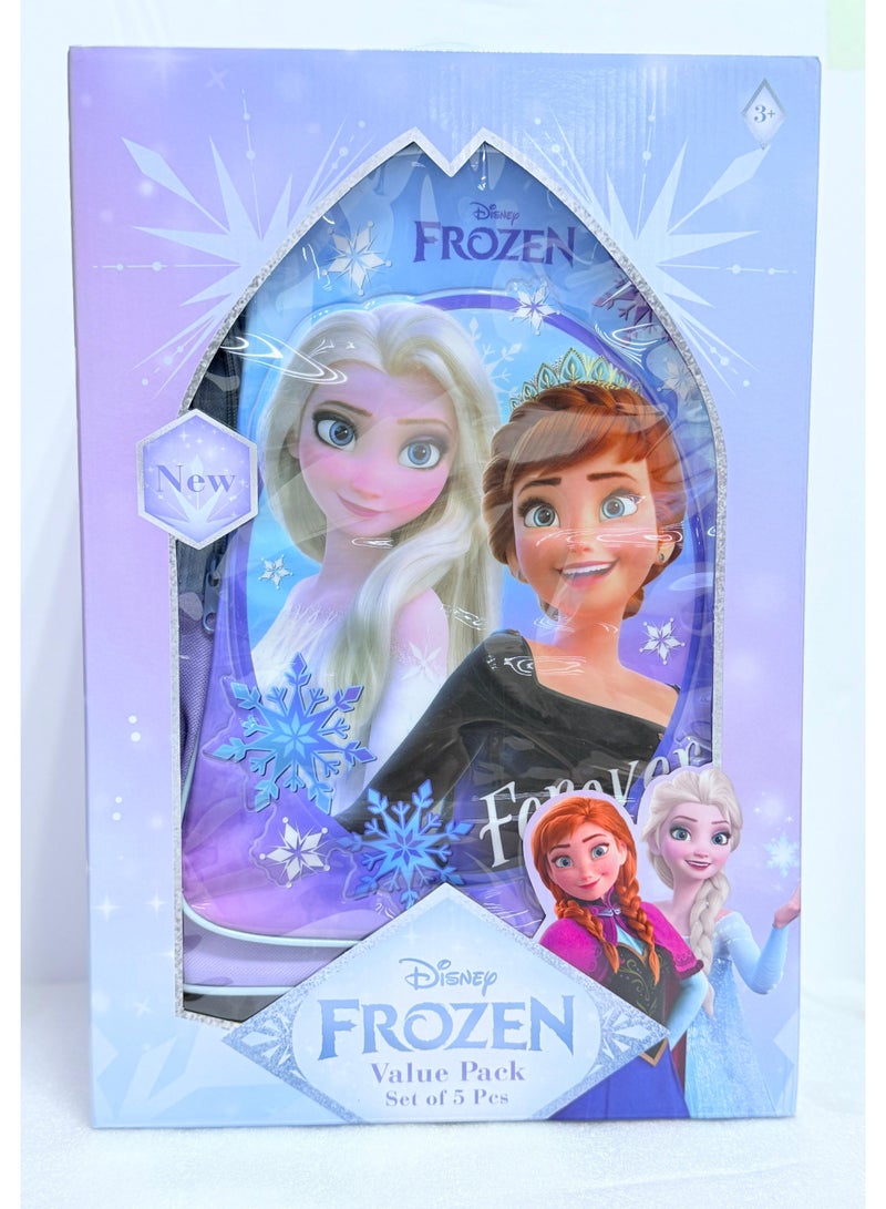 Disney Frozen 5 In 1 Trolley Bag 16-Inch FKVPT16-404 - Image 1