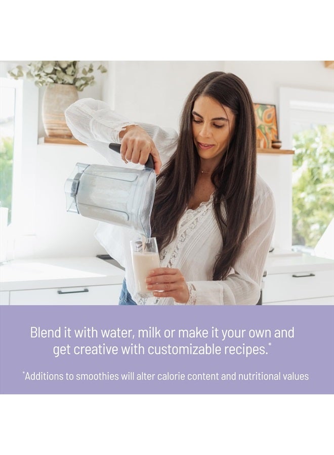 SlimFast High Protein Meal Replacement Powder, 26 Servings, Advanced Nutrition Smoothie Mix with Vitamin and Mineral Blend, Gluten Free, Vanilla Cream, 1.53 Pounds - Image 5