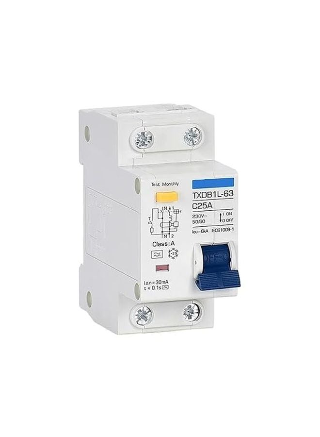 Generic AC Type AC110V 30mA 32A RCBO Residual Current Circuit Breaker ...
