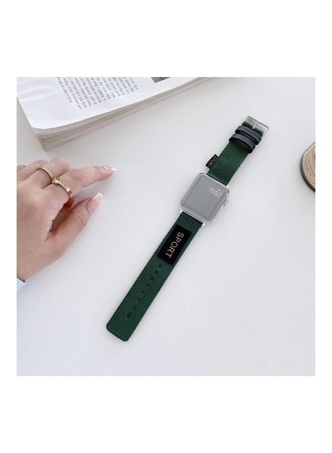 Replacement Watchband Dark Green - Image 1