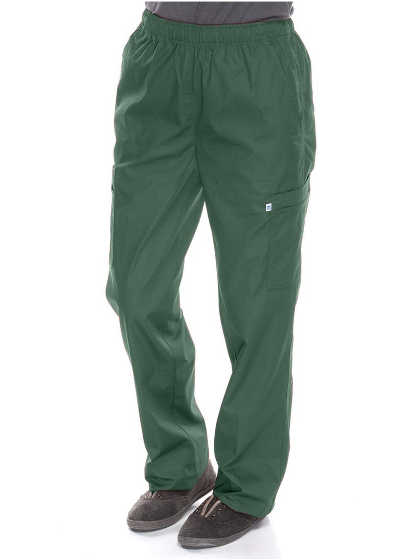 Meridian Meridian Lab Uniforms Tailored Fit Classic cargo Scrub Pants Sporty and Comfy Full Elastic Scrub Pant Full Elastic Waistband Jogger for Men and Women  - Image 2