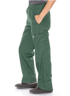 Meridian Meridian Lab Uniforms Tailored Fit Classic cargo Scrub Pants Sporty and Comfy Full Elastic Scrub Pant Full Elastic Waistband Jogger for Men and Women  - Image 3