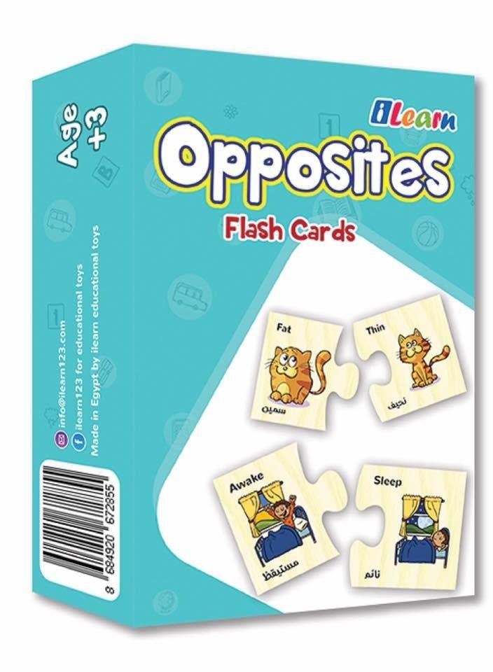 iLearn Opposites Flash Card