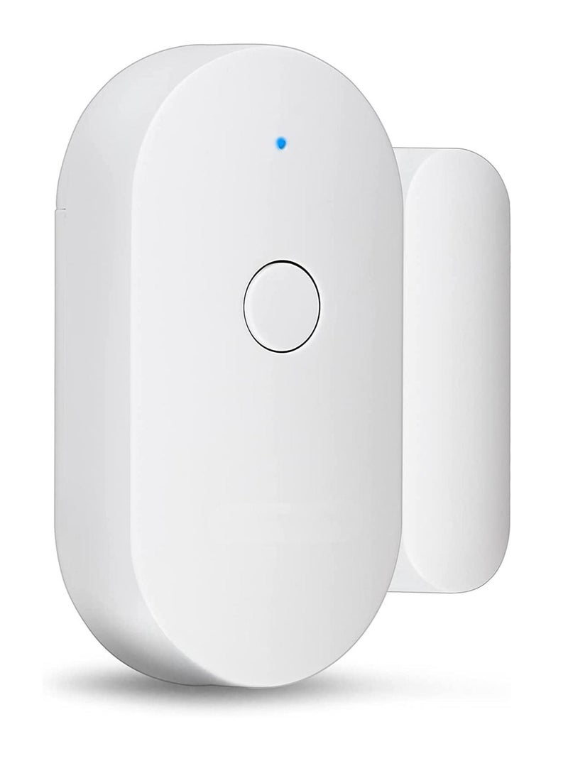 Excefore - WiFi Door Window Alarm Sensor with Magnetic Sensor, Wireless Door Window Contact Opening Security Alarm Compatible with Alexa Google Home, Tuya App Pushes Notification to Mobile Phone, No siren - Image 1