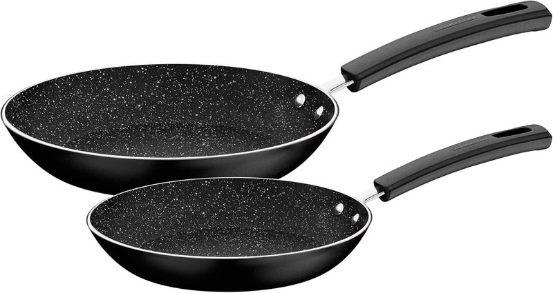 Tramontina Sicília 2-Piece Aluminum Frying Pan Set with Starflon Excellent Nonstick Coating - Image 2