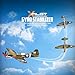 volantexrc RC Plane 4 Channel Remote Control Airplane Fighter P40 with Aileron 6Axis Gyro Aerobatics for Adults - Image 4