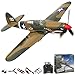 volantexrc RC Plane 4 Channel Remote Control Airplane Fighter P40 with Aileron 6Axis Gyro Aerobatics for Adults - Image 2