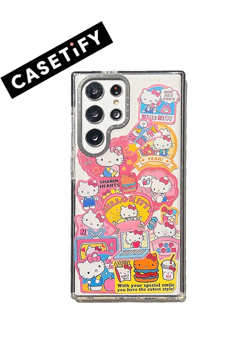 Casetify Pop Culture Fusion: Samsung Galaxy S23 Ultra 'Hello Kitty Collage' Case - Image 1