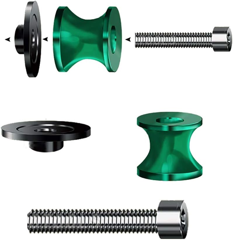 PPXIONG Motorcycle Swing Arm Sliders Spools - Image 2