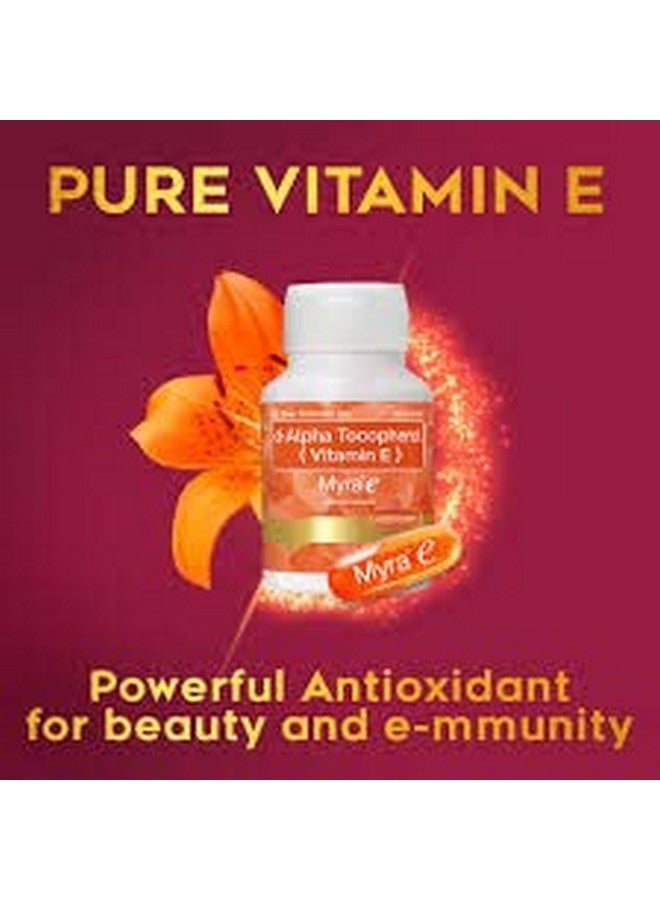 مايرا إي ميرا إي 400 وحدة دولية من فيتامين إي د-ألفا توكوفيرول (30 كبسولة) - Image 3