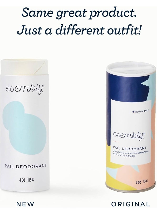 Esembly Pail Deodorant, Shakable Powder Deodorizer for Diaper Pails, Keeps Diapers, Gym Clothes and Dirty Laundry Smelling Fresh, Scents of Rosemary, Lemon and Grapefruit, 4oz - Image 2