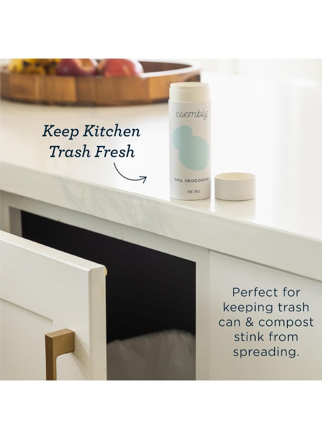 Esembly Pail Deodorant, Shakable Powder Deodorizer for Diaper Pails, Keeps Diapers, Gym Clothes and Dirty Laundry Smelling Fresh, Scents of Rosemary, Lemon and Grapefruit, 4oz - Image 5