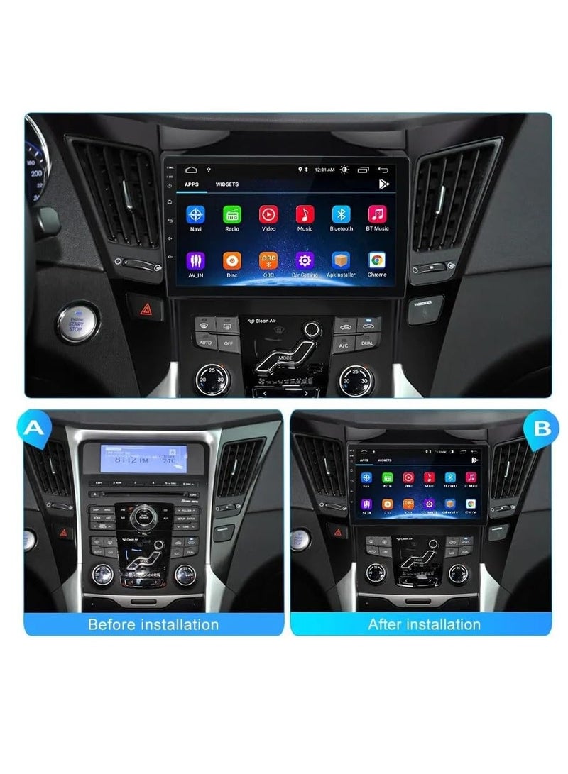 AVT Android Screen for Hyundai Sonata 2010-2014 Quad Core 2GB Ram 32 GB Rom Support Apple Car Play - Android Auto Wireless - Image 2