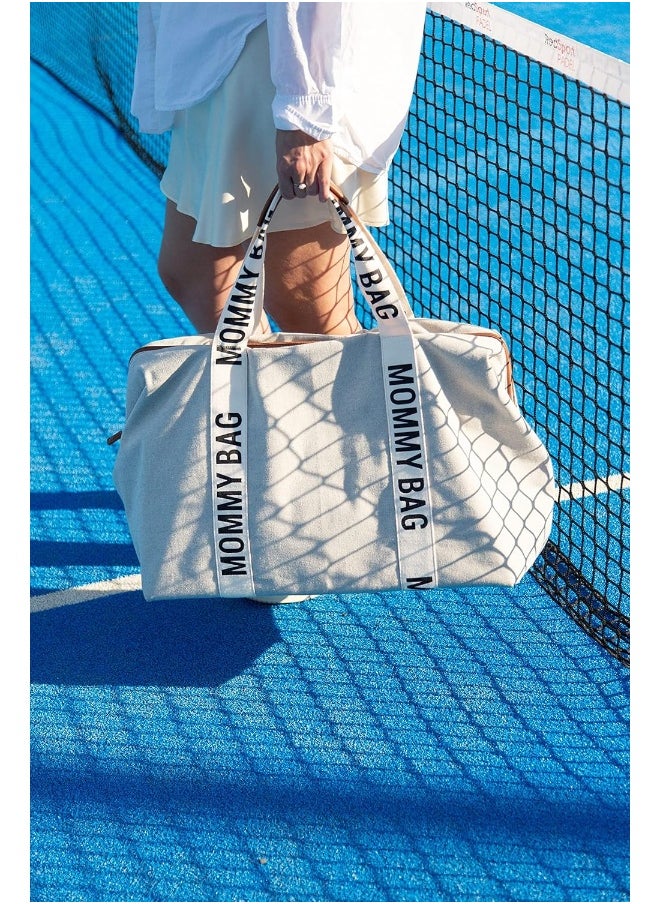 CHILDHOME - Mommy Bag Signature Canvas Off-White - Image 1