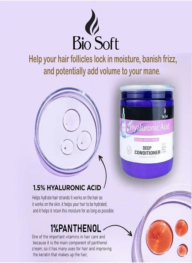 Bio Soft - Hyaluronic acid Moisturising Deep Conditioner 500Ml - Image 1
