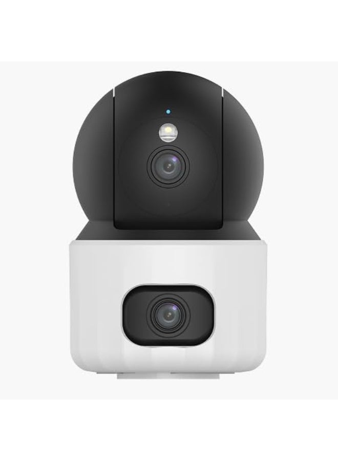 Uniarch Uho-S3S-M55D Dual-Lens 5MP Wi-Fi Security Camera, Fixed + PT Camera, Auto Tracking, 10m IR & Warm Light, Two-Way Audio, Sound & Light Alarm, 512GB SD, Indoor CCTV - Image 1