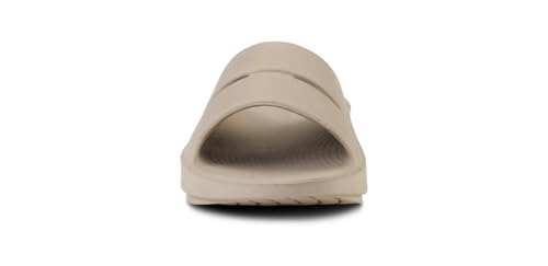 OOFOS OOahh Recovery Slide - Women’s and Men’s (Nomad Beige, US Footwear Size System, Adult, Women, Numeric, Medium, 11) - Image 3
