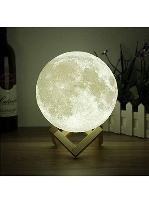 3D 15Cm LED ضوء القمر ليلة مصباح ضوء ديكور غرفة نوم المنزل