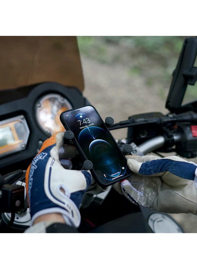 RAM Mounts RAM-B-149Z-UN7U X-Grip Phone Mount with Handlebar U-Bolt Base and Medium Arm for Motorcycle, ATV/UTV, Bike - Image 3