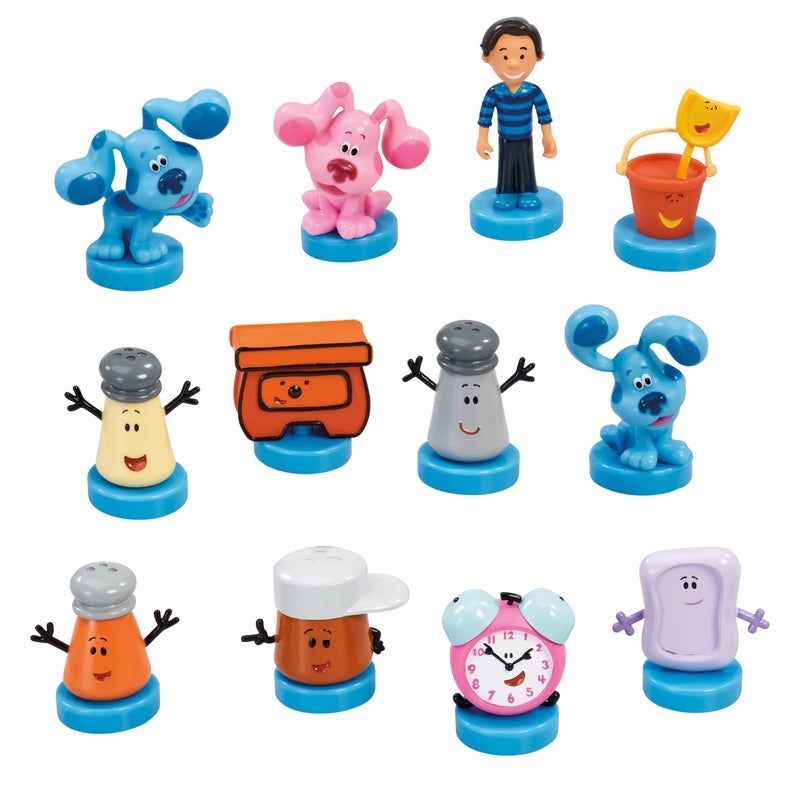 Blue's Clues Blue's Clues & You! BLU26000 Blue's Clues Stampers Deluxe 12 Pack, Multi Colour  - Image 2