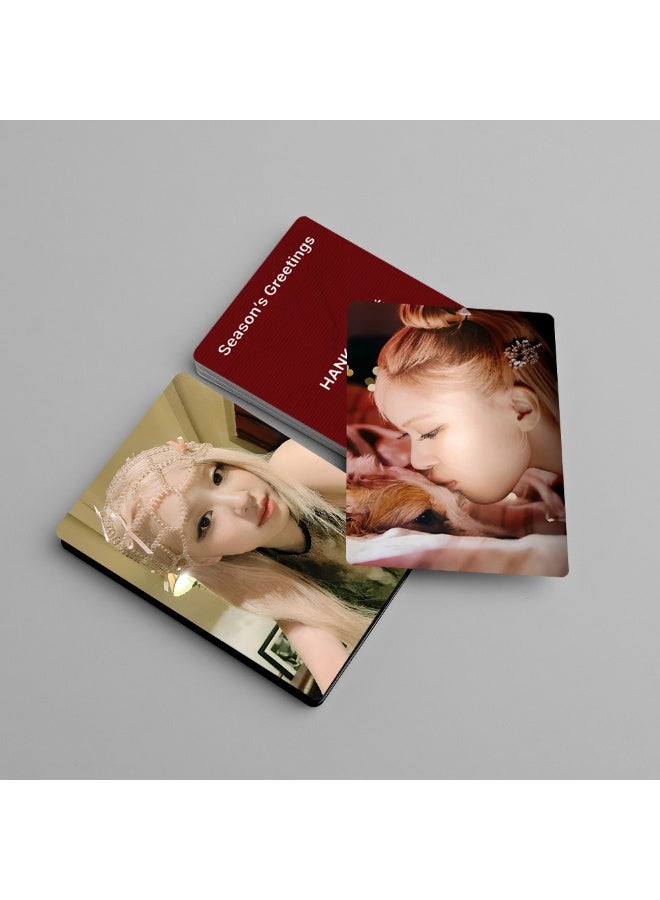 NIBEMINENT 55 Pcs Kpop ROSÉ 2024 FROM HANK & ROSÉ To You Lomo Cards Card For Fans Collection Gifts - Image 2