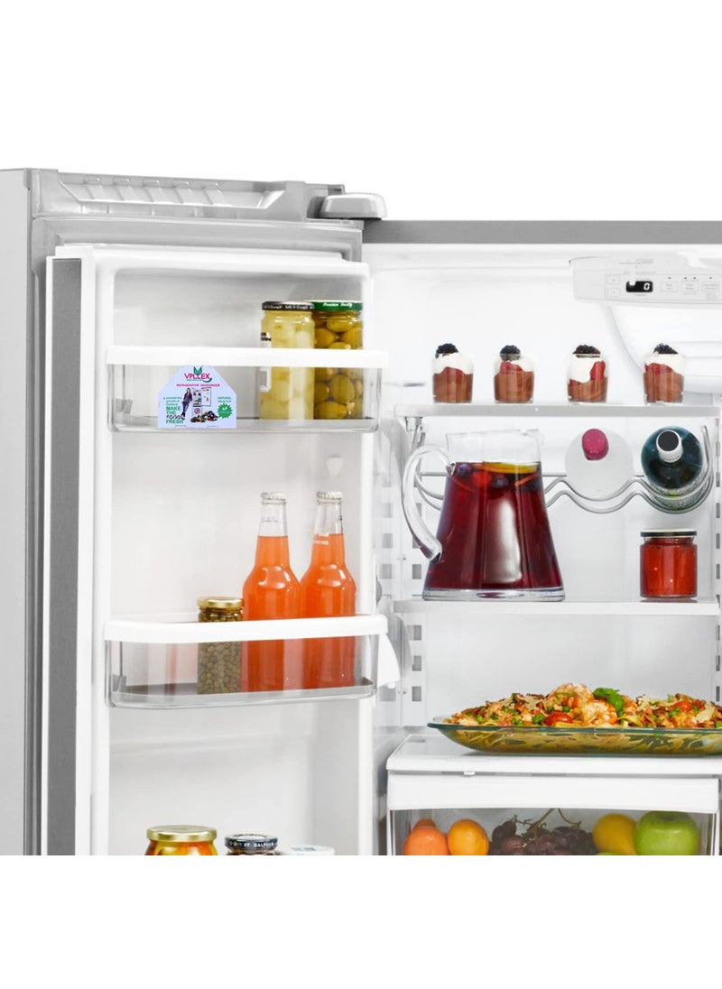NIYANTA Niyanta NonElectric Activated Charcoal Fridge Deodorizer Refrigerator Odour EliminatorNeutralizer for FridgeSafe Around FridgeKills BacteriaKeeps Fresh Air Odour Neutralizer Odor Removal 1  - Image 5