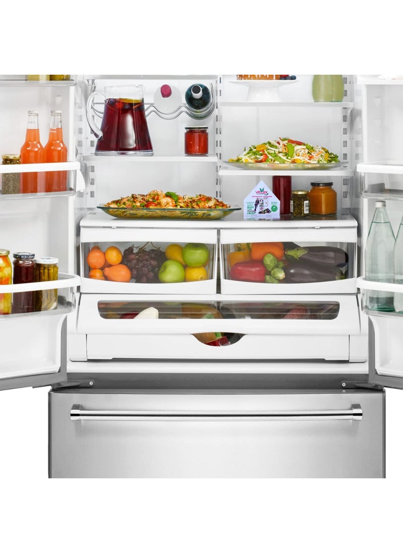 NIYANTA Niyanta NonElectric Activated Charcoal Fridge Deodorizer Refrigerator Odour EliminatorNeutralizer for FridgeSafe Around FridgeKills BacteriaKeeps Fresh Air Odour Neutralizer Odor Removal 1  - Image 3
