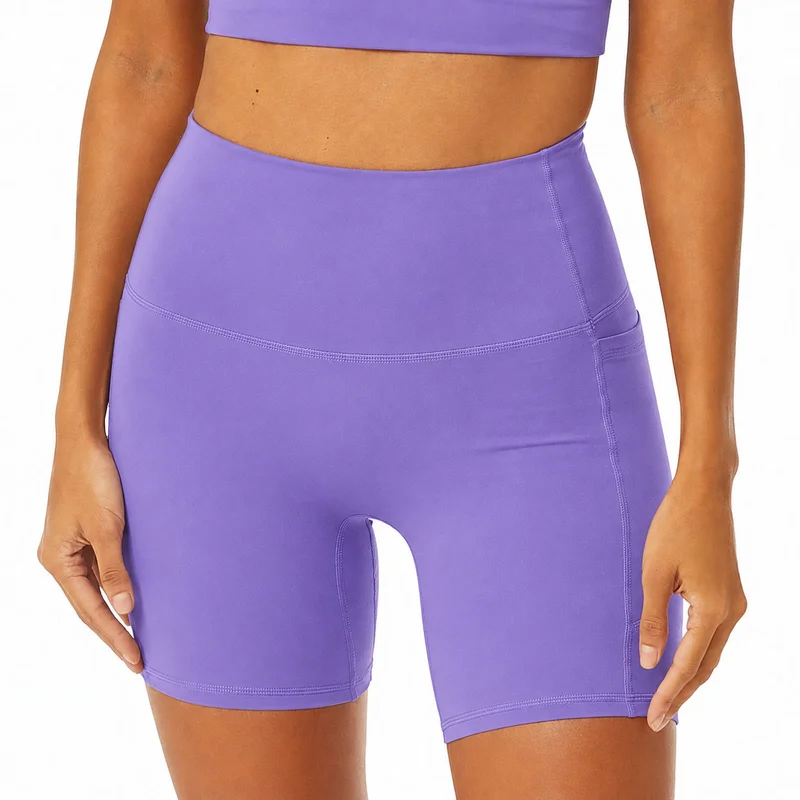 Mohuki Olivia Side Pocket Shorts - Lavender