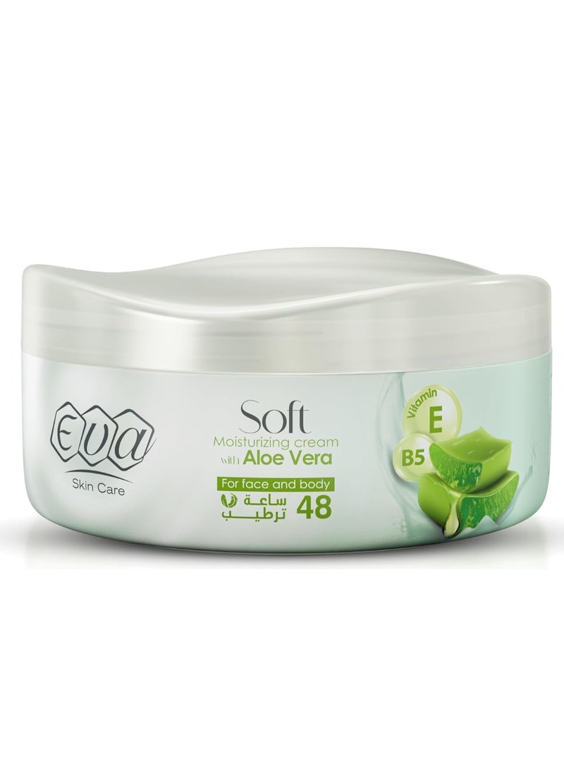 إيفا كريم مرطب مع الصبار والبانثينول - ترطيب عميق (50 جرام) - Image 1