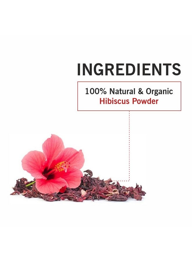 TQS 100% Natural & Organic Hibiscus Powder for Skin Care, 100g, External Use Only - Image 5
