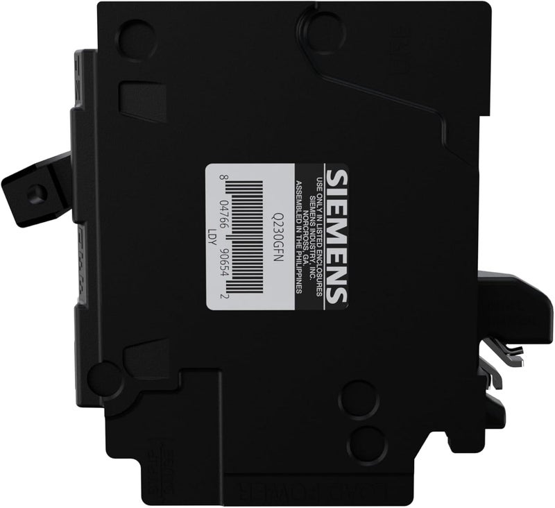 SIEMENS SIEMENS Q230GFN 30 Amp 2Pole Ground Fault Circuit Breaker GFCI PlugOn Neutral Circuit Breaker  - Image 3