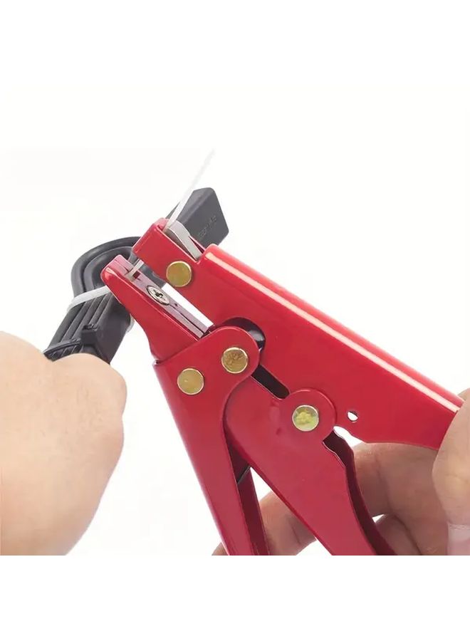 HS519 All Metal Cable Tie Gun Tensioning And Cutting Plier For Plastic Nylon Ties 0 370 Inches Max Tie Width - Image 5