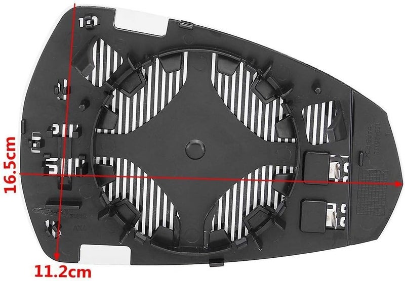 Wivplex Heated Electric Rearview Mirror Glass for Audi Models - Image 4